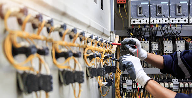 Professional Electrician technician working in Troy, OH
